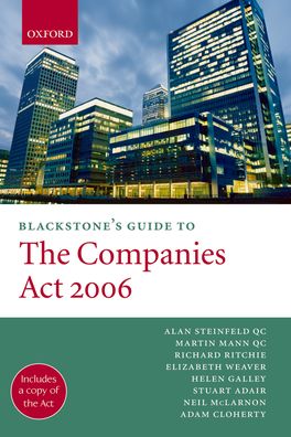 Blackstone's Guide to the Companies Act 2006