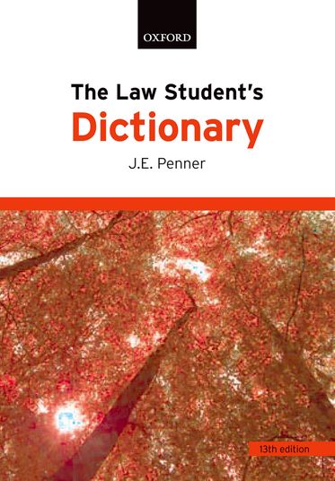 Law Student's Dictionary, The