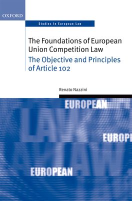 Foundations of EC Competition Law