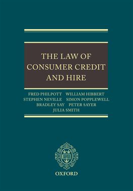 Law of Consumer Credit and Hire, The