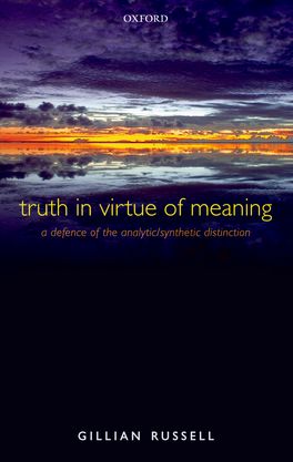Truth in Virtue of Meaning