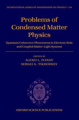 Problems of Condensed Matter Physics