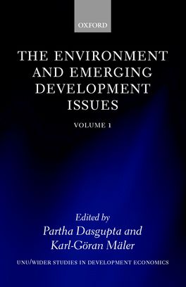 Environment and Emerging Development Issues, The