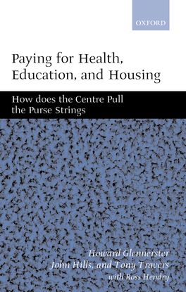 Paying for Health Education and Housing