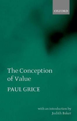 Conception of Value, The