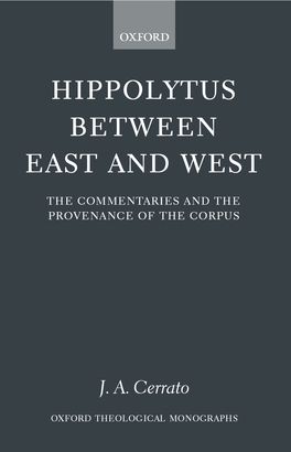 Hippolytus Between East and West