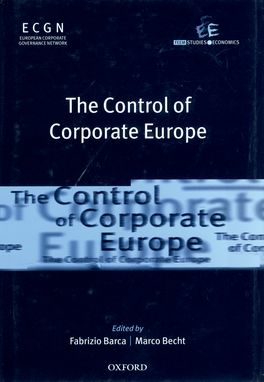 Control of Corporate Europe, The