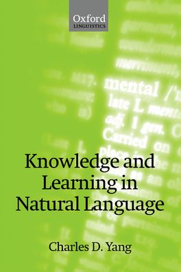 Knowledge and Learning in Natural Language