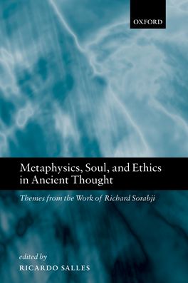 Metaphysics, Soul, and Ethics in Ancient Thought