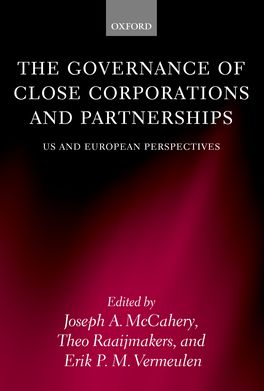 Governance of Close Corporations and Partnerships, The