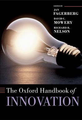 Oxford Handbook of Innovation, The