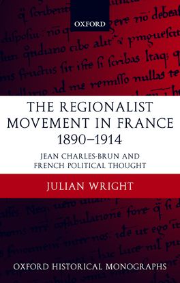 Regionalist Movement in France 1890-1914