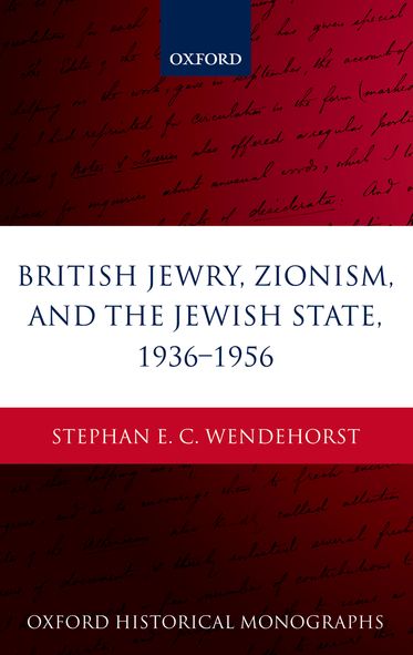 British Jewry, Zionism, and the Jewish State