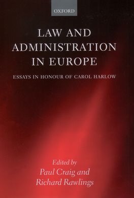 Law and Administration in Europe