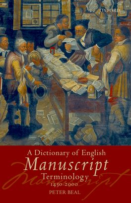 Dictionary of English Manuscript Terminology, A