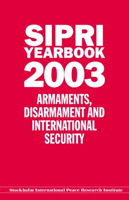 SIPRI Yearbook 2003
