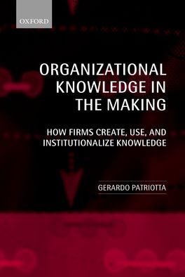 Organisational Knowledge in the Making