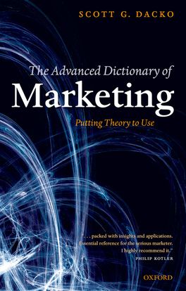 Advanced Dictionary of Marketing, The