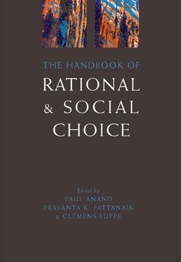 Handbook of Rational and Social Choice, The