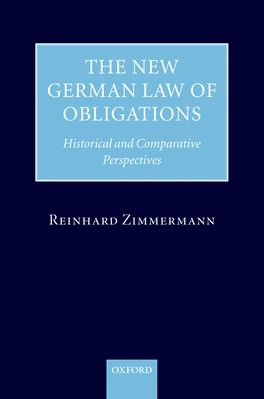 New German Law of Obligations, The