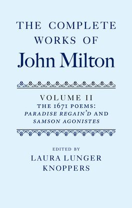 Complete Works of John Milton: Volume II, The