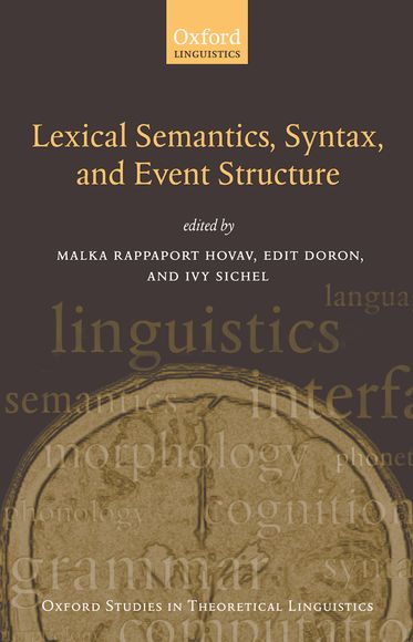 Syntax, Lexical Semantics, And Event Structure