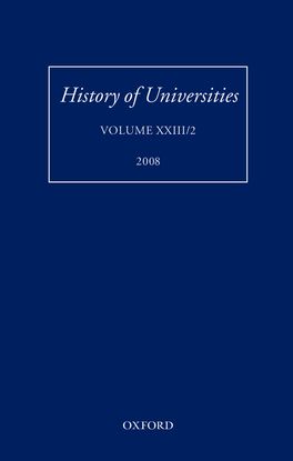 History of Universities, Volume XXIII/2