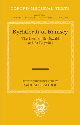 Byrhtferth of Ramsey