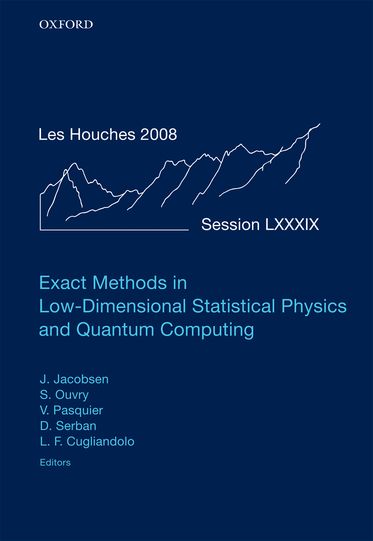 Exact Methods In Low-Dimensional Statistical Physics And Quantum Computing