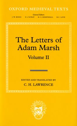 Letters of Adam Marsh, The