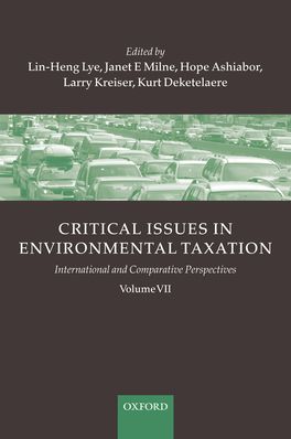 Critical Issues in Environmental Taxation Volume VII