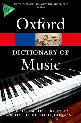 Oxford Dictionary of Music, The