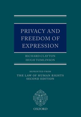 Privacy and Freedom of Expression