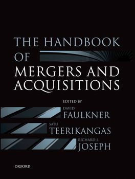 Handbook of Mergers and Acquisitions, The