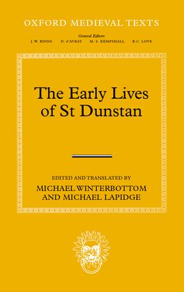 The Early Lives of St Dunstan
