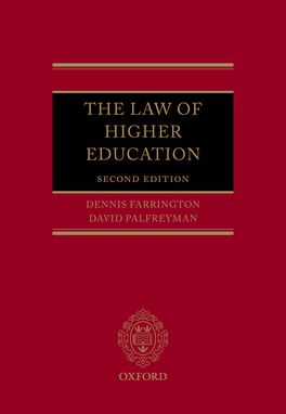 The Law of Higher Education