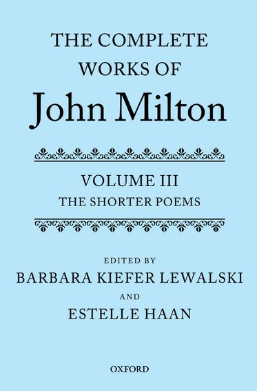 The Complete Works of John Milton: Volume III