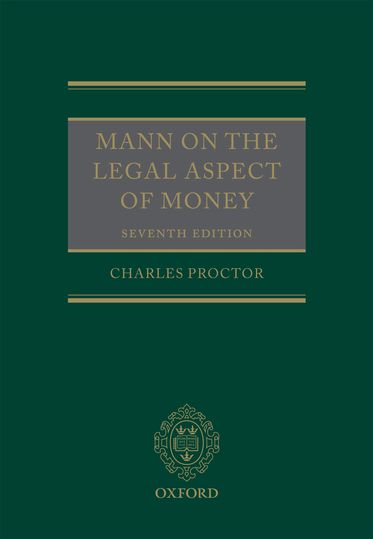 Mann on the Legal Aspect of Money