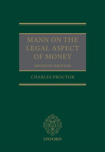 Mann on the Legal Aspect of Money