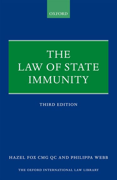 The Law of State Immunity