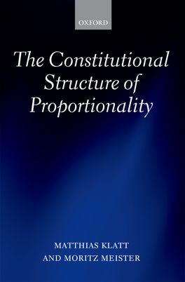 Constitutional Structure of Proportionality, The
