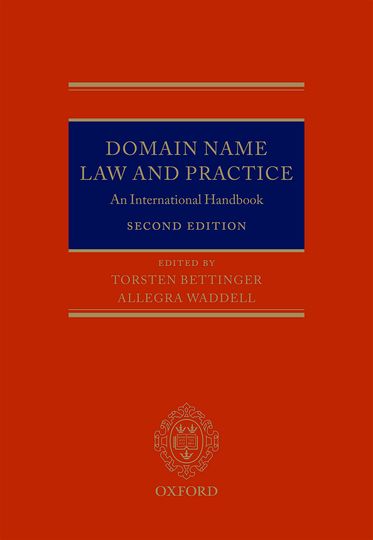 Domain Name Law and Practice