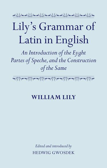 Lily's Grammar of Latin in English