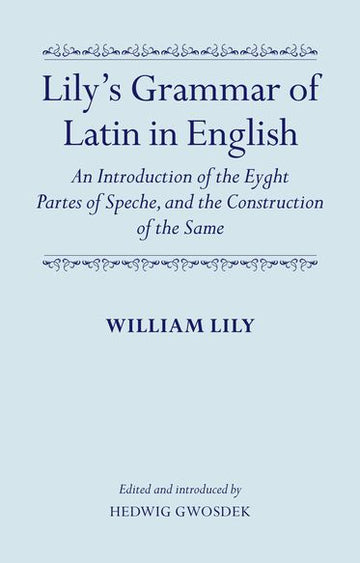 Lily's Grammar of Latin in English
