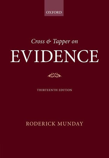Cross & Tapper On Evidence