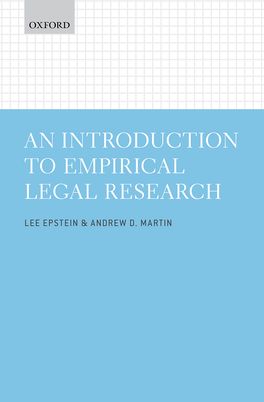 Introduction to Empirical Legal Research, An