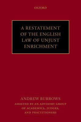 Restatement of the English Law of Unjust Enrichment, A
