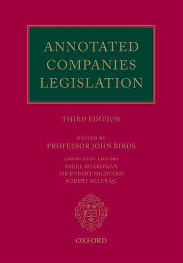 Annotated Companies Legislation