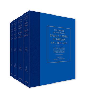 The Oxford Dictionary of Family Names in Britain and Ireland