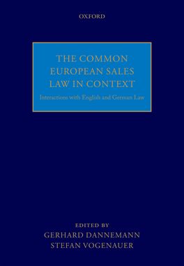 The Common European Sales Law in Context